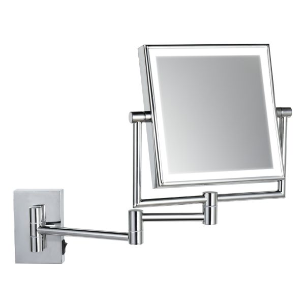 Led Light Wall Mount Hotel Square Mirror  GMD5156 - Image 2