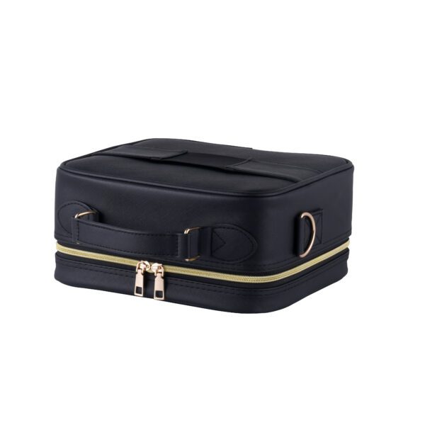 Makeup Bag with Light Up Mirror, Makeup Case Travel Cosmetic Bags Brush GMSK2301 - Image 2