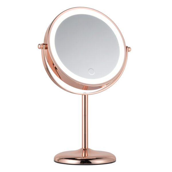 Magnifying 360 rotate touch screen vanity mirror with lights GMD740