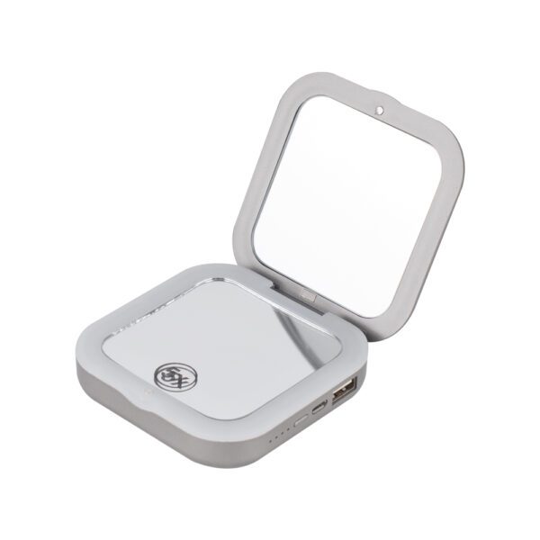 Power bank Portable Single Sided Magnifying Cosmetic makeup Mirror GMS301 - Image 5