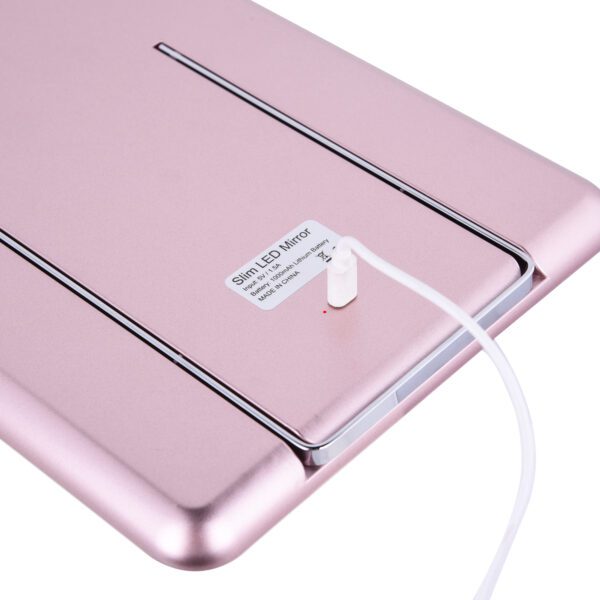 Rechargeable Makeup Mirror for Travel Portable Ultra Slim Lighted Mirror GMX1505 - Image 4