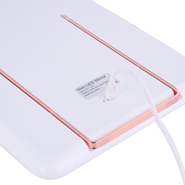 Rechargeable Makeup Mirror for Travel Portable Ultra Slim Lighted Mirror GMX1505 - Image 6