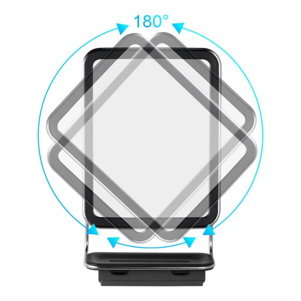 Fogless for Shaving Anti Fog Mirror with Razor Holder GMK025 - Image 6