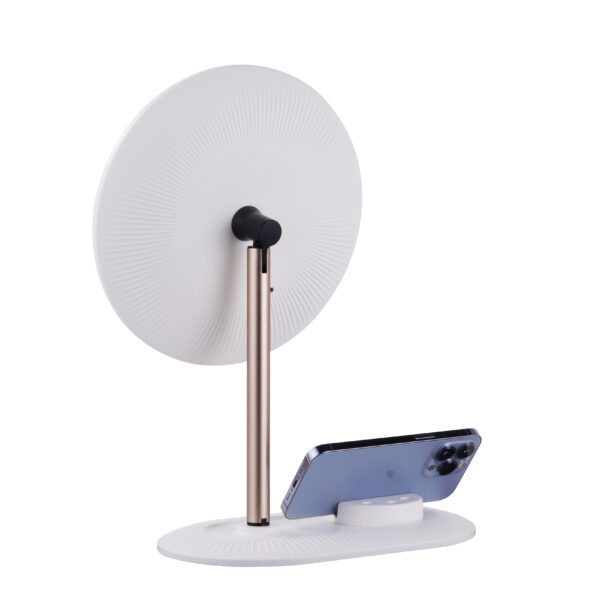 360° Rotation Detachable Lighted Makeup Table LED Mirror Gms812A - Image 3