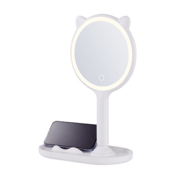 5 Inch Makeup Mirror with 3 Color Lights  Gms815 - Image 2