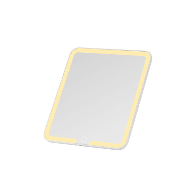 Cosmetic Makeup Bag with LED Lighted Mirror 3 Color GMSK2301W - Image 4