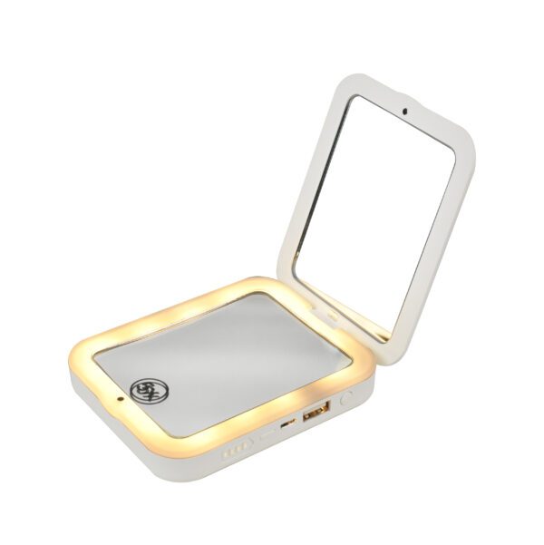 LED makup Compact Mirror power bank GMS403 - Image 3
