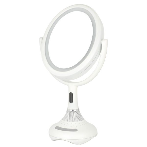 LED Music Vintage Table Stand Makeup Mirror GMS6501 - Image 6