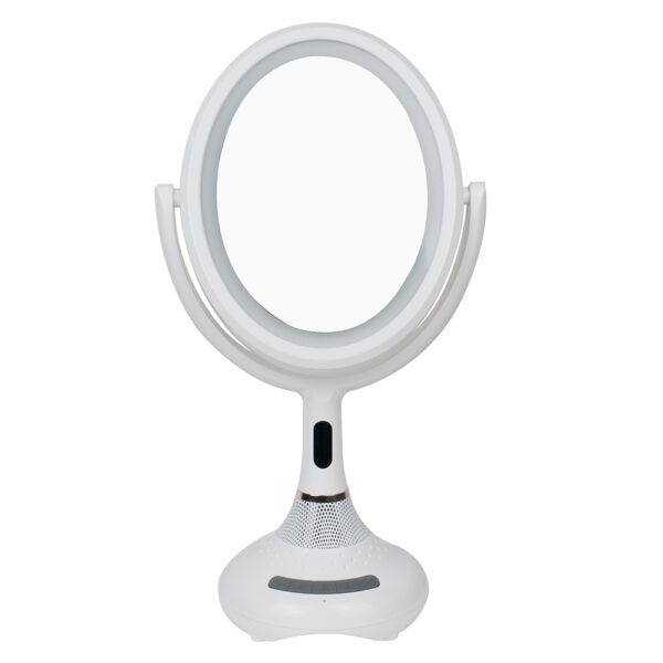 LED Music Vintage Table Stand Makeup Mirror GMS6501 - Image 7