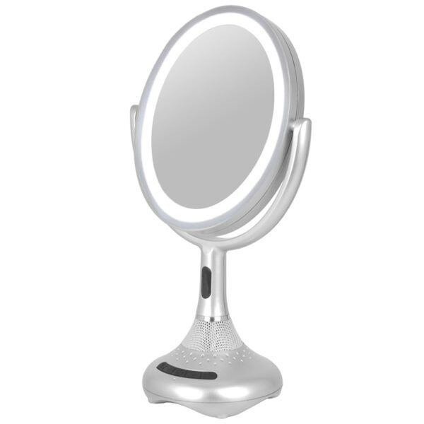 LED Music Vintage Table Stand Makeup Mirror GMS6501 - Image 2