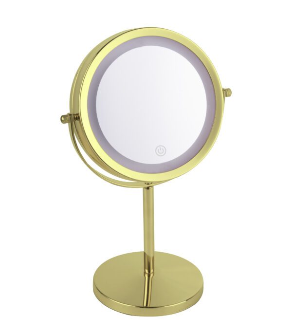Lights Chrome Two Way  1x/10x Magnifying Vanity Makeup Mirror GMD710 - Image 5