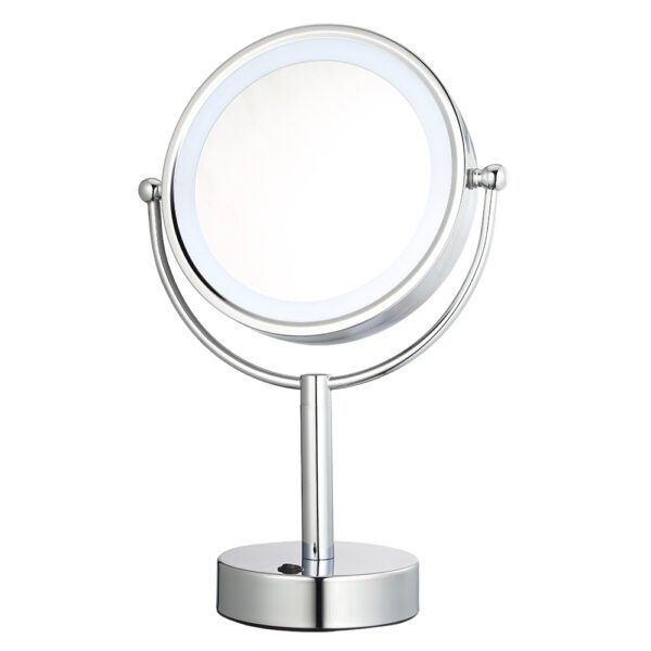 8.5 inch LED Lighted Rotation Cosmetic Table Makeup Mirror GMD8501