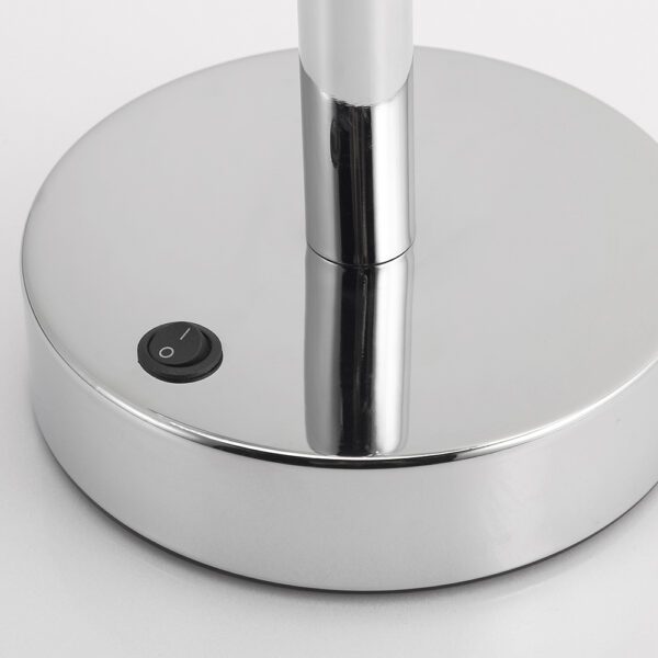 8.5 inch LED Lighted Rotation Cosmetic Table Makeup Mirror GMD8501 - Image 2