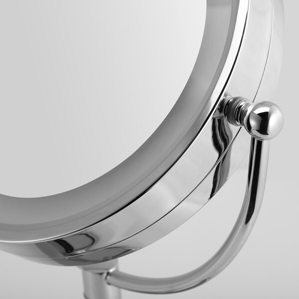 8.5 inch LED Lighted Rotation Cosmetic Table Makeup Mirror GMD8501 - Image 3