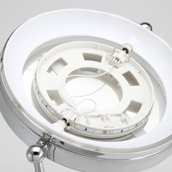 8.5 inch LED Lighted Rotation Cosmetic Table Makeup Mirror GMD8501 - Image 4